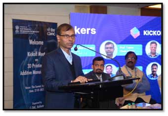 Industry Leaders Convene at C-DAC Kolkata 3D Printing Kickoff 4
