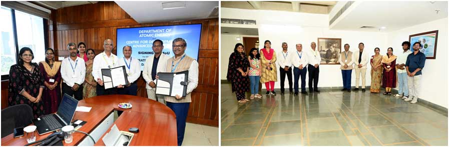 MoA with Department of Atomic Energy  Pic