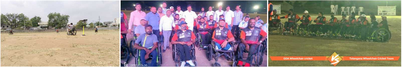 Triumph in Wheelchair Cricket
