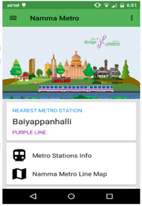 Nammo Metro App